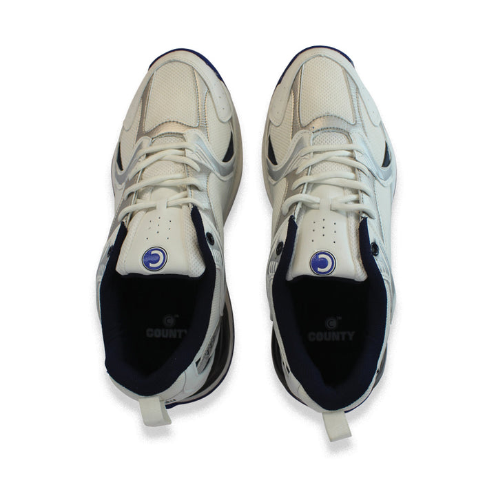 COUNTY CLASSIC 777 RUBBER WHITE/BLUE/SILVER