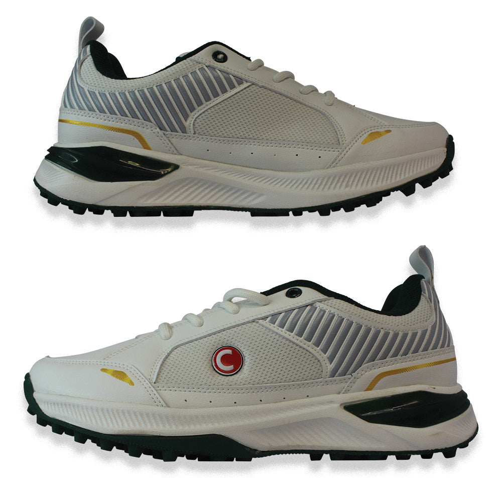 COUNTY CLIPPER 333 RUBBER WHITE/DARK GREEN/GOLD