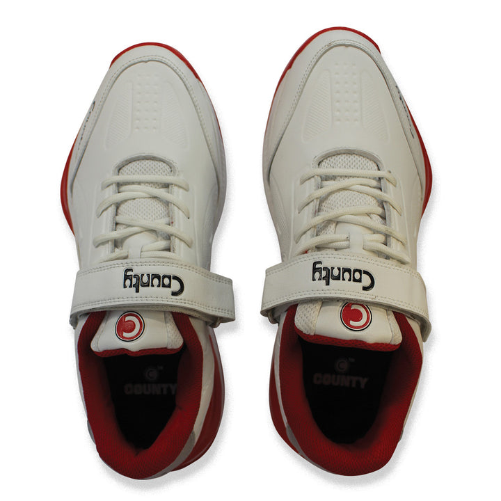 COUNTY INTERNATIONAL SPIKE WHITE/RED/SILVER