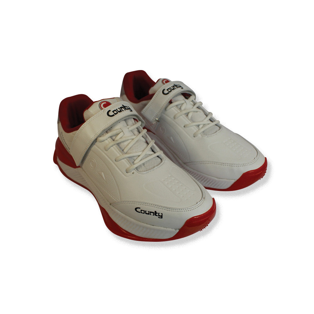 COUNTY INTERNATIONAL SPIKE WHITE/RED/SILVER