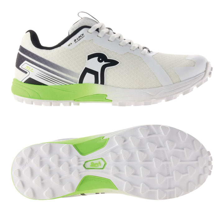 KOOKABURRA PRO 2.0 RUBBER WHITE/LIME/BLACK