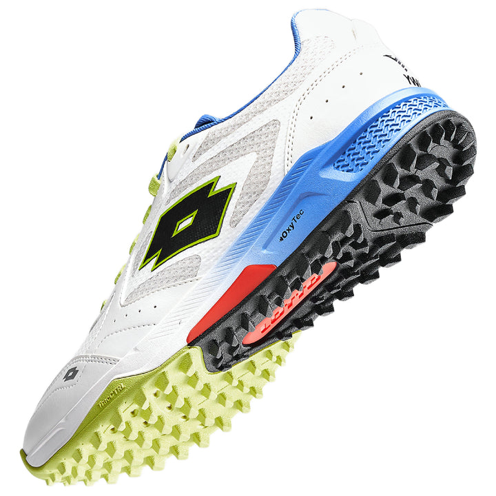 LOTTO BLAZE HIT RUBBER WHITE/BLUE/LIMEADE