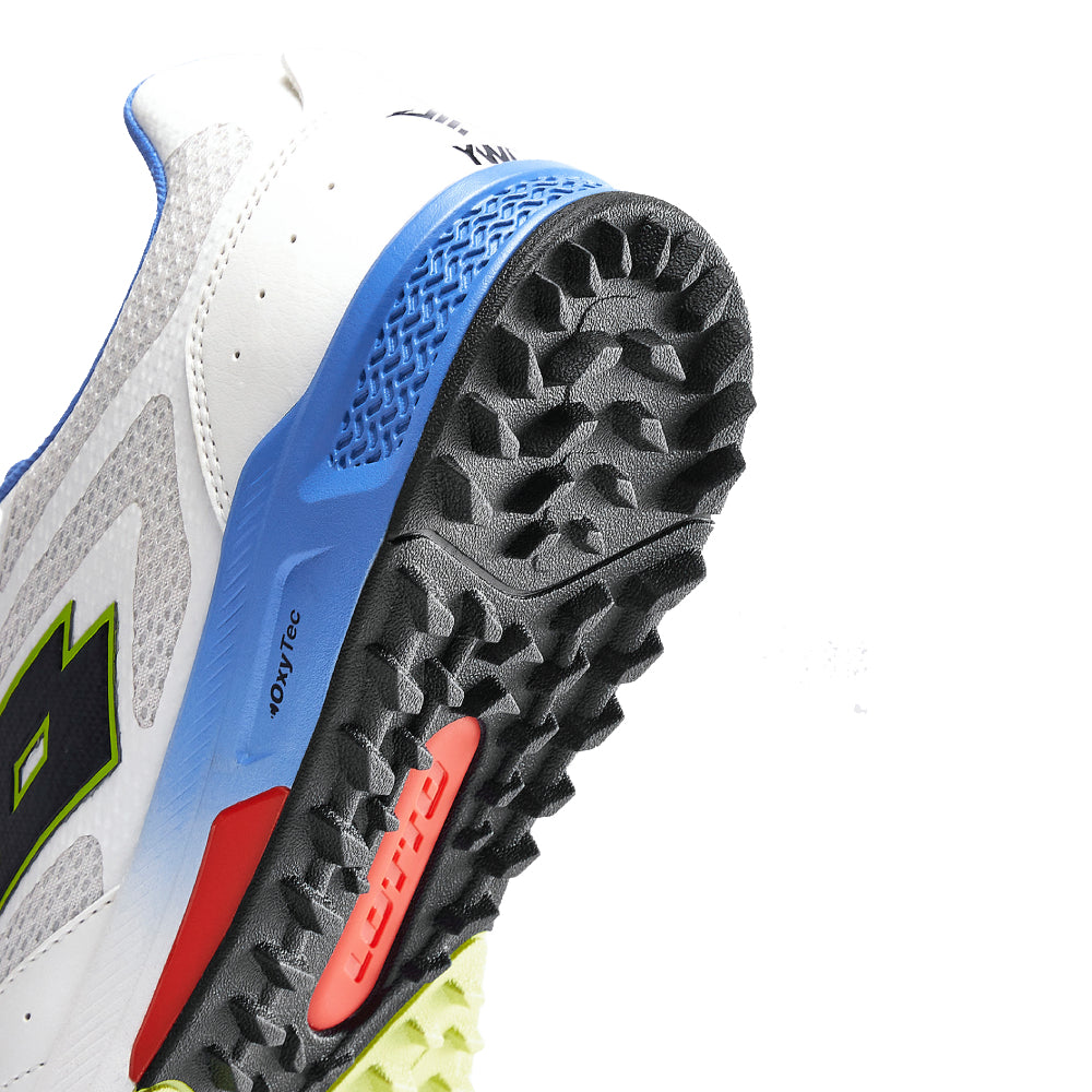 LOTTO BLAZE HIT RUBBER WHITE/BLUE/LIMEADE