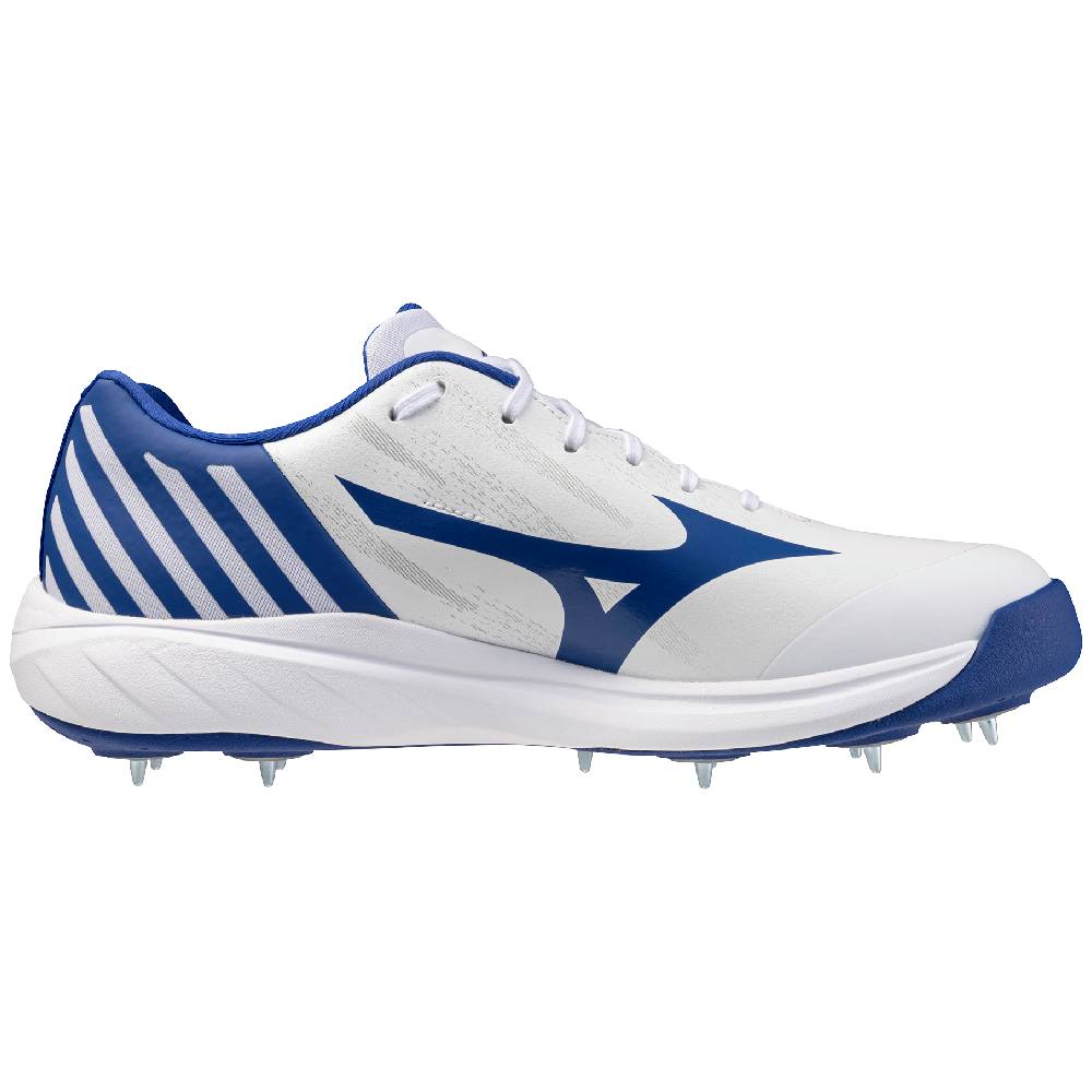 MIZUNO NEO METEOR SPIKE WHITE/ROYAL BLUE