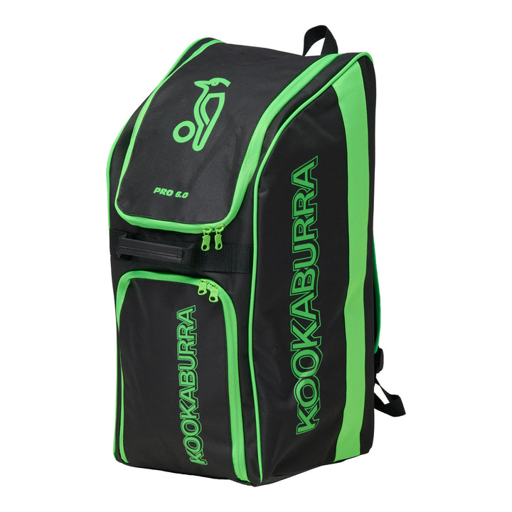 KOOKABURRA PRO 6.0 DUFFLE BAG 2026 BLACK/LIME