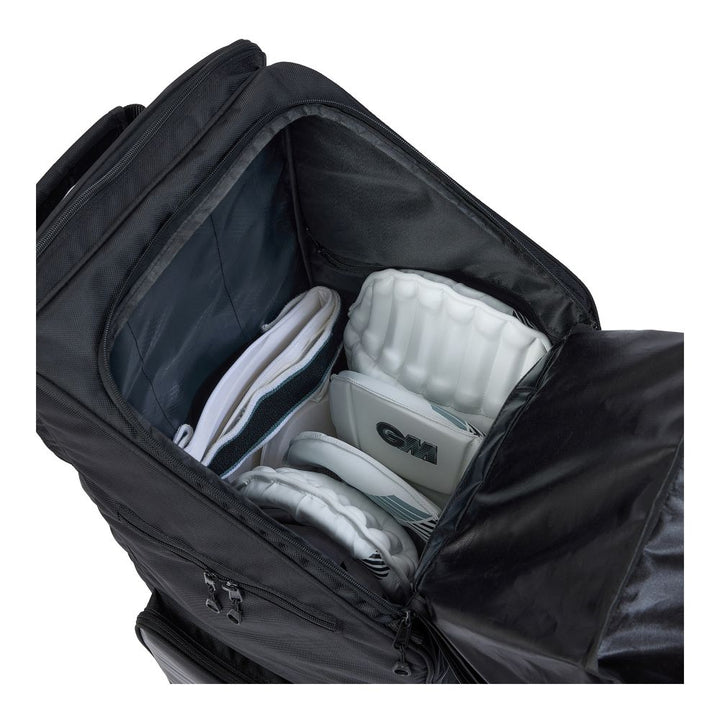 GUNN & MOORE NOIR PLAYERS EDITION WHEELIE DUFFLE BLACK