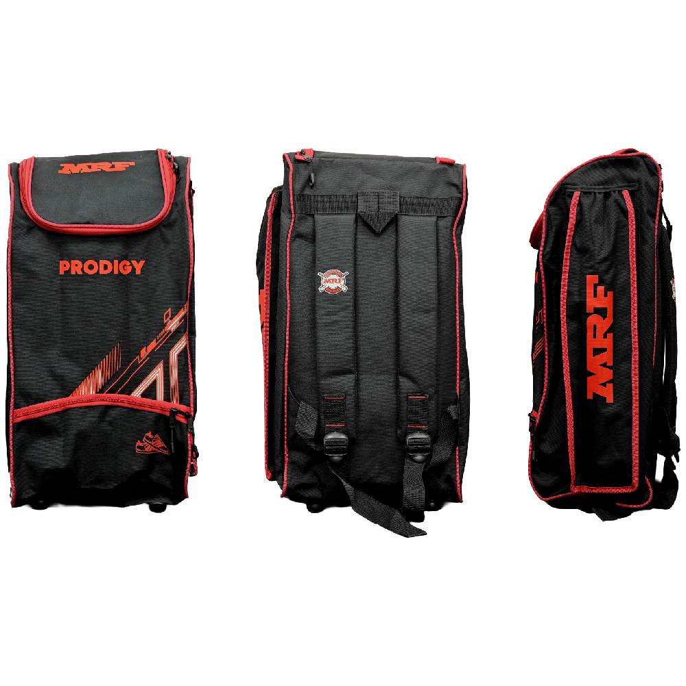 MRF PRODIGY JUNIOR DUFFLE BAG BLACK/RED