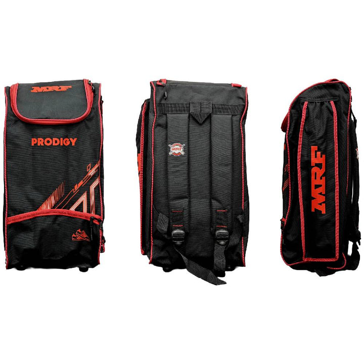 MRF PRODIGY JUNIOR DUFFLE BAG BLACK/RED