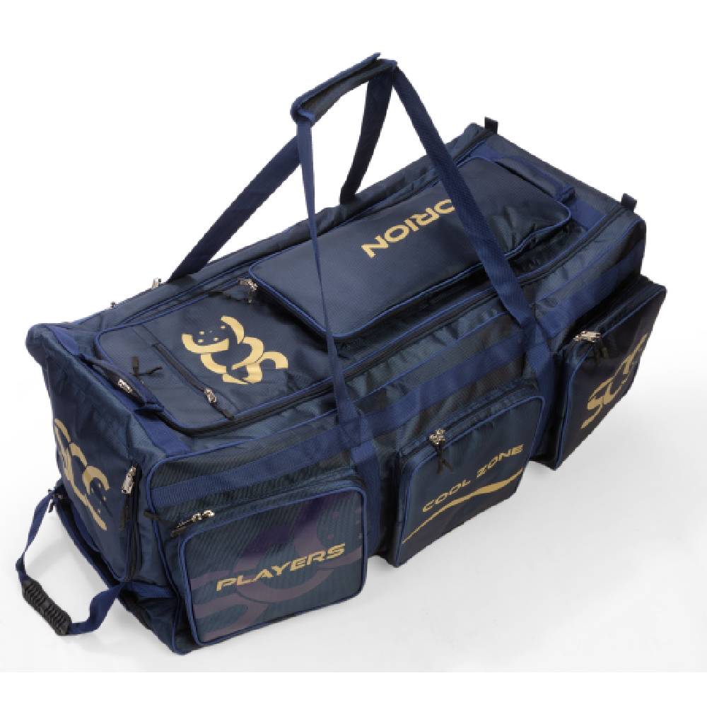 SCC CRICKET ORION PLAYERS GEAR BAG NAVY/GOLD