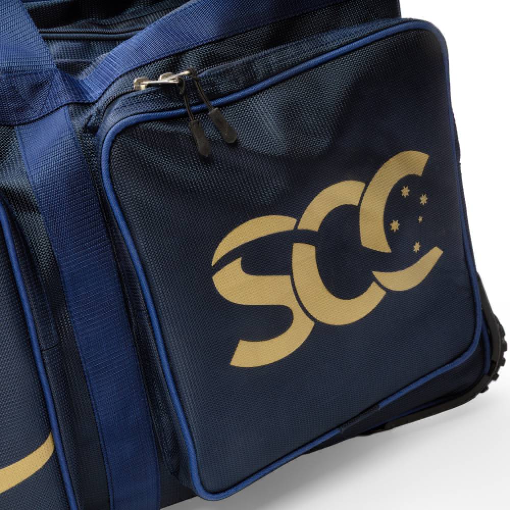 SCC CRICKET ORION PLAYERS GEAR BAG NAVY/GOLD