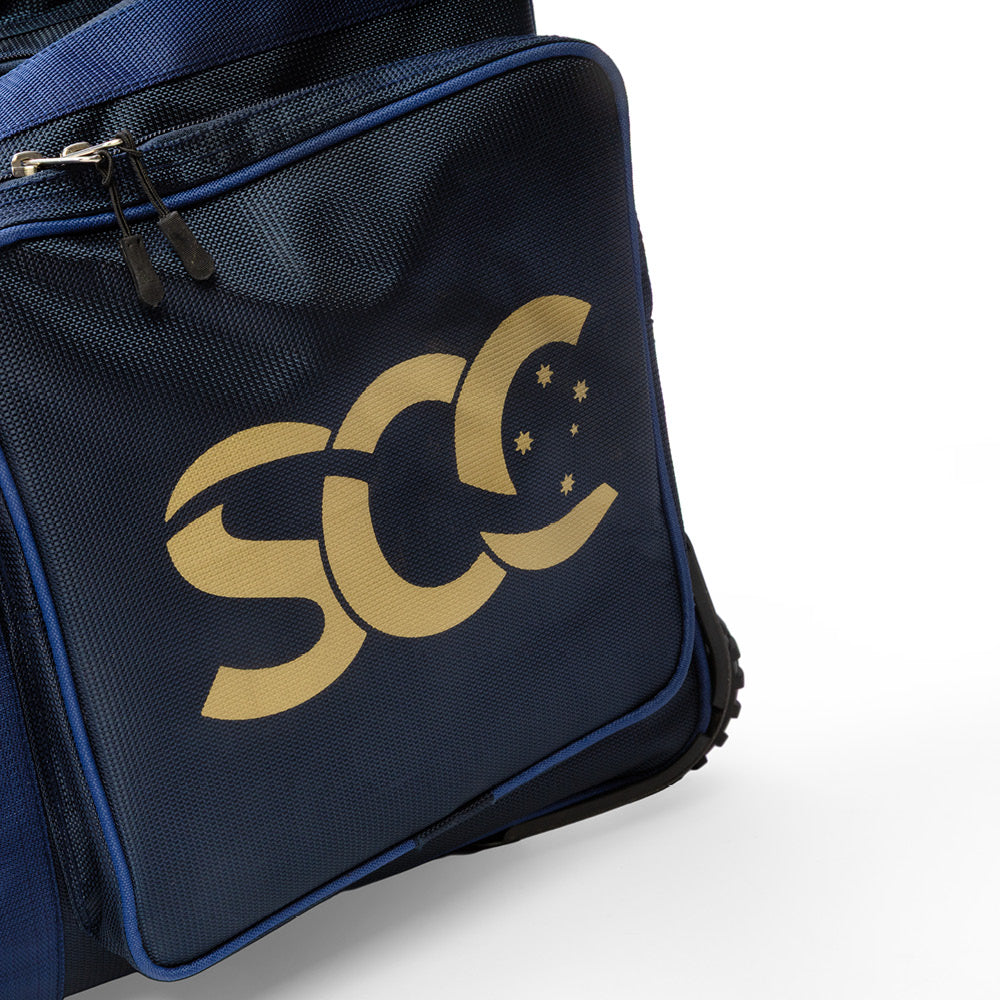 SCC CRICKET ORION PLAYERS GEAR BAG NAVY/GOLD