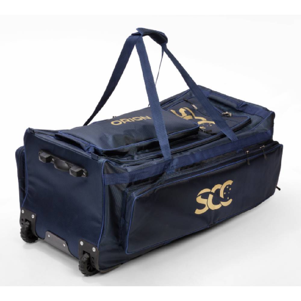 SCC CRICKET ORION PLAYERS GEAR BAG NAVY/GOLD