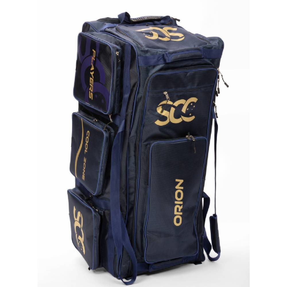 SCC CRICKET ORION PLAYERS GEAR BAG NAVY/GOLD