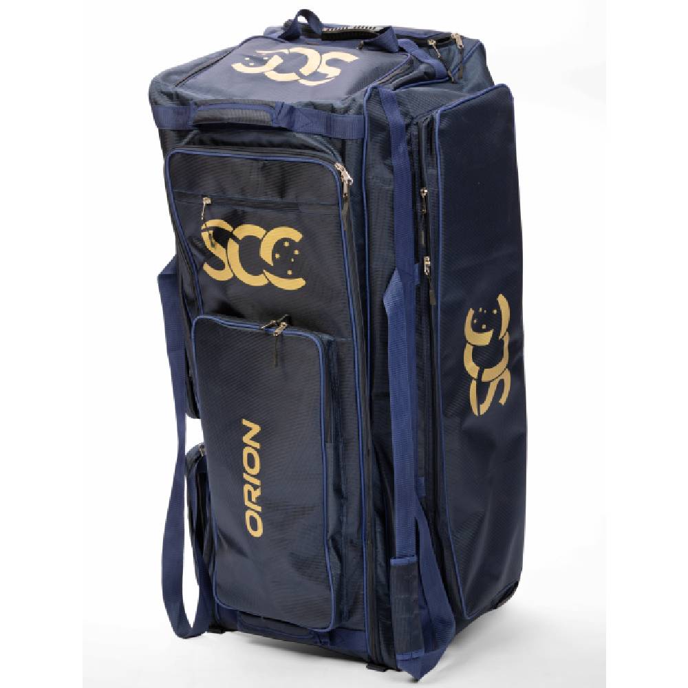 SCC CRICKET ORION PLAYERS GEAR BAG NAVY/GOLD