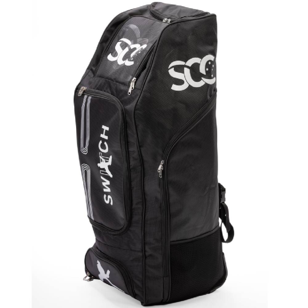 SCC CRICKET SWITCH DUFFLE GEAR BAG BLACK/WHITE