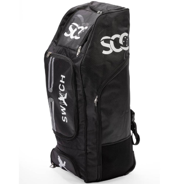 SCC CRICKET SWITCH DUFFLE GEAR BAG BLACK/WHITE