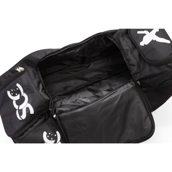 SCC CRICKET SWITCH DUFFLE GEAR BAG BLACK/WHITE