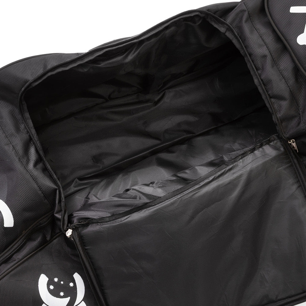 SCC CRICKET SWITCH DUFFLE GEAR BAG BLACK/WHITE