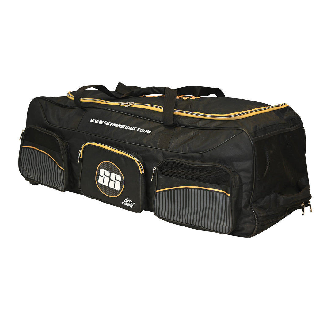 SS TON MAKERS SUPREME WHEELIE BAG BLACK/GOLD