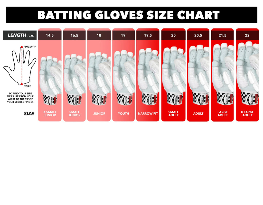 GRAY-NICOLLS MOMENTUM M THREE CRICKET CRICKET BATTING GLOVES