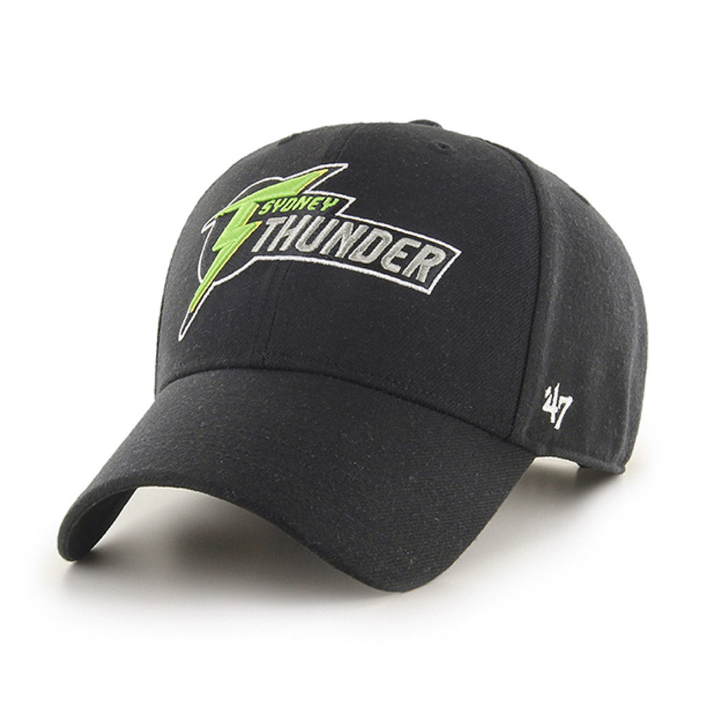 BBL 47MVP SNAPBACK CAP BLACK SYDNEY THUNDER ADJUSTABLE YOUTH