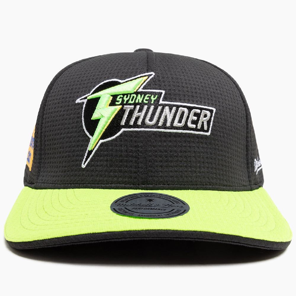 BBL14 Mitchell & Ness On Field Cap - SYDNEY THUNDER