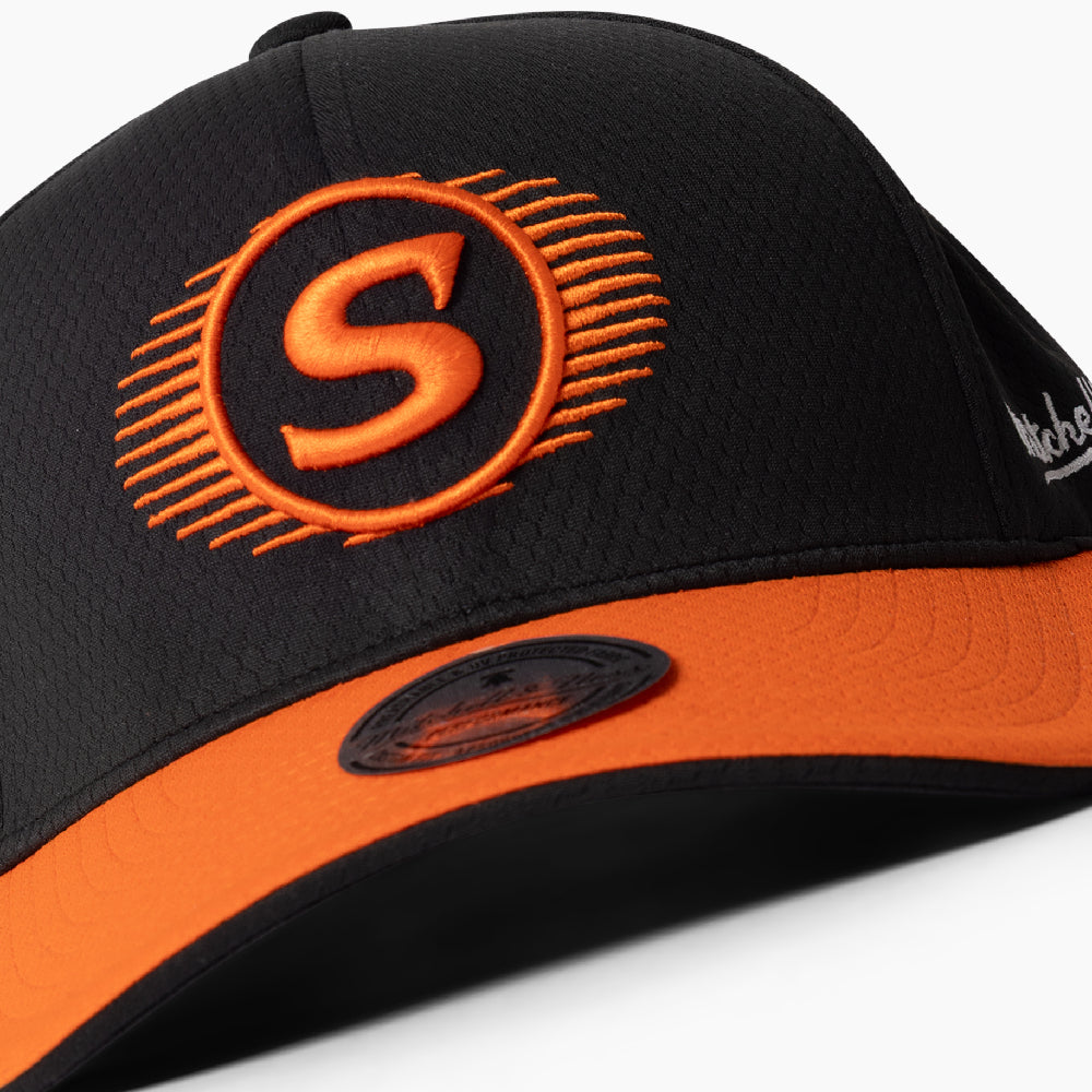 BBL15 Mitchell & Ness On Field Cap - PERTH SCORCHERS