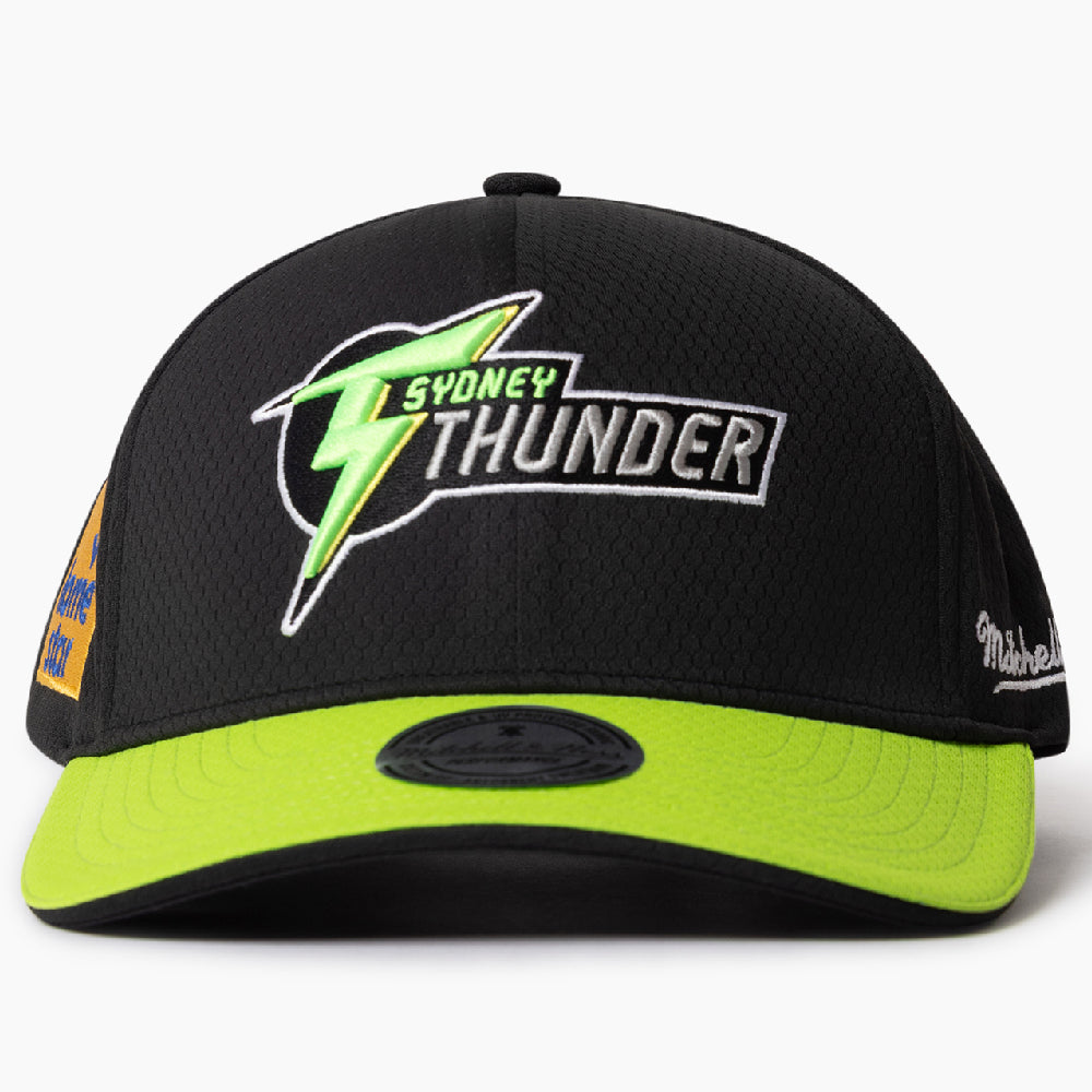 Black and green cap with 'Sydney Thunder' logo on a white background