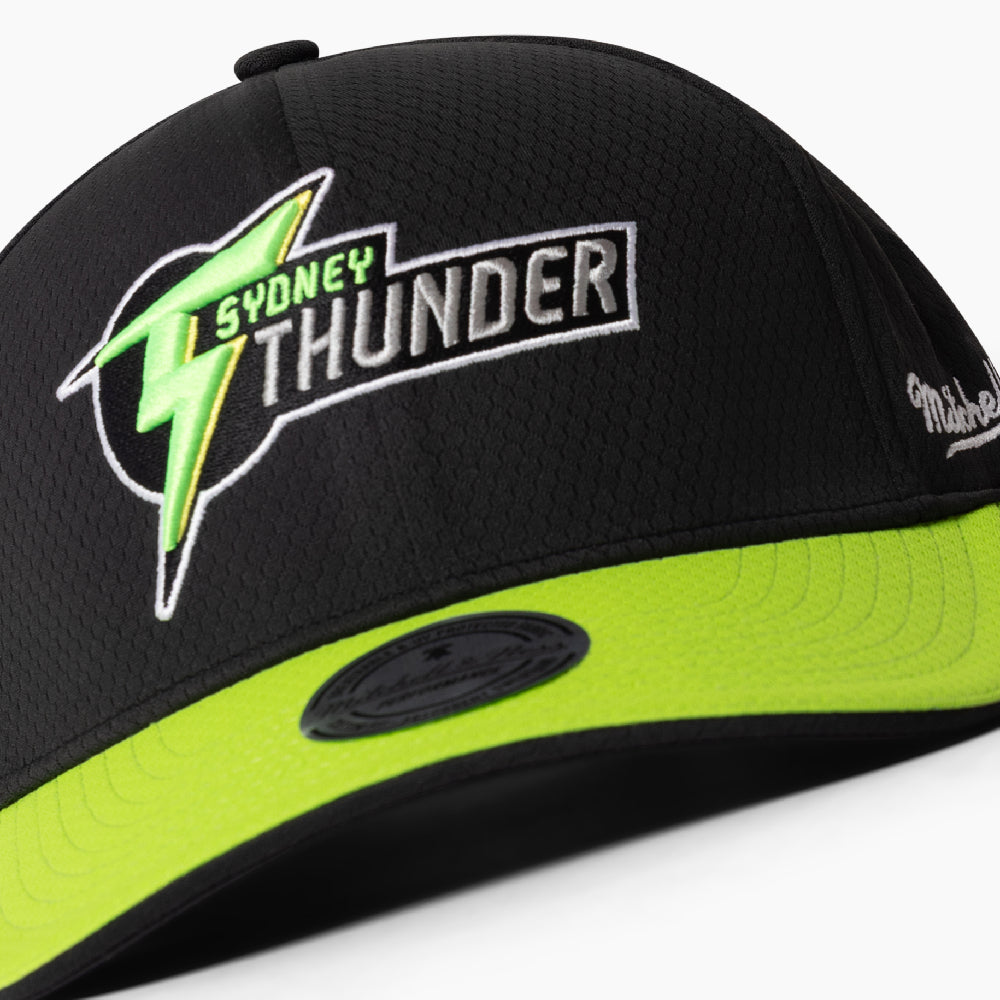BBL15 Mitchell & Ness On Field Cap - SYDNEY THUNDER