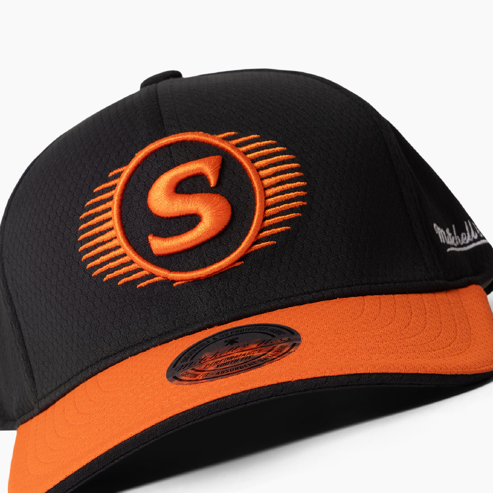 BBL15 Mitchell & Ness On Field Cap Youth - PERTH SCORCHERS