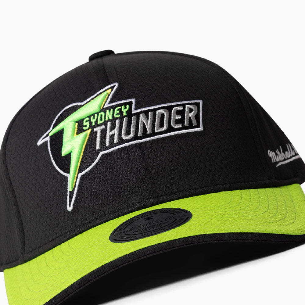 BBL15 Mitchell & Ness On Field Cap Youth - SYDNEY THUNDER