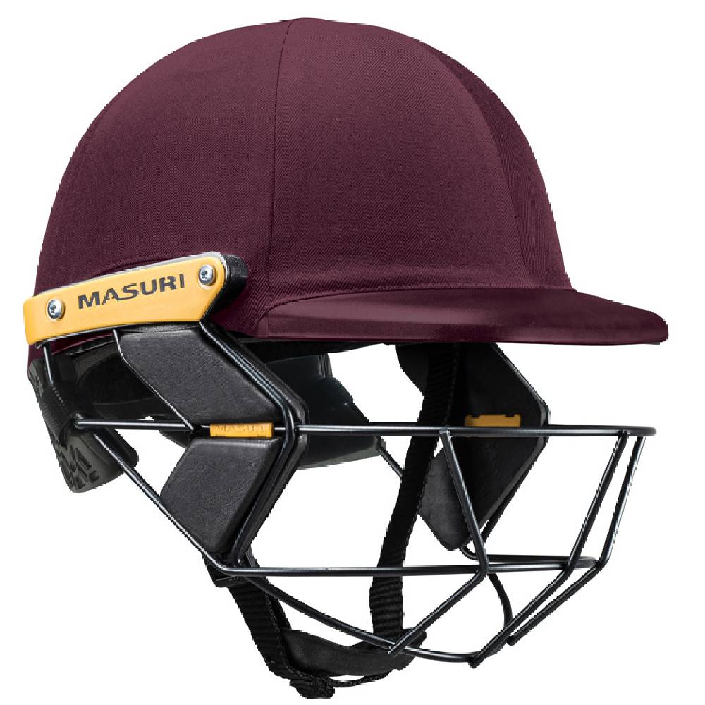 MASURI OS SHIELD PLUS STEEL JUNIOR HELMET WITH STEMGUARD