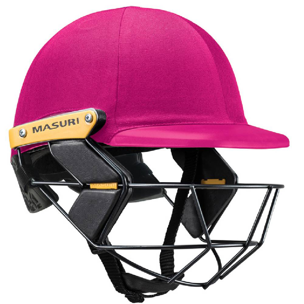 MASURI OS SHIELD PLUS STEEL JUNIOR HELMET WITH STEMGUARD