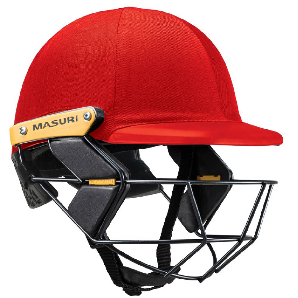 MASURI OS SHIELD PLUS STEEL JUNIOR HELMET WITH STEMGUARD