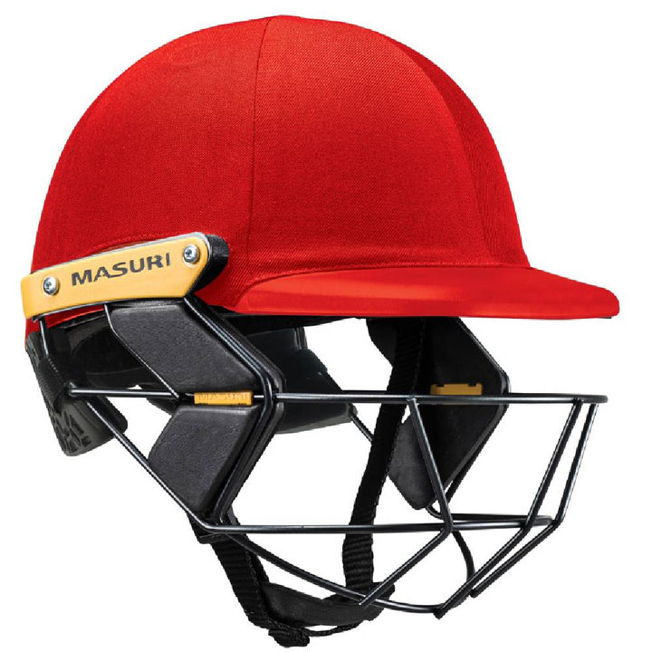 MASURI OS SHIELD PLUS STEEL JUNIOR HELMET WITH STEMGUARD
