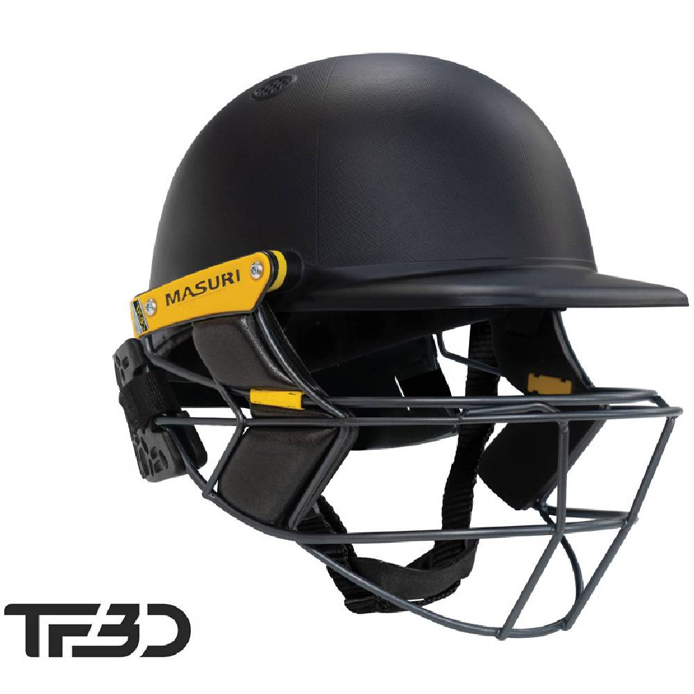 MASURI TRUE FIT 3D E LINE STEEL HELMET WITH STEMGUARD