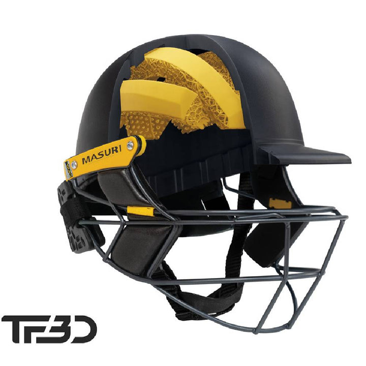 MASURI TRUE FIT 3D E LINE STEEL HELMET WITH STEMGUARD
