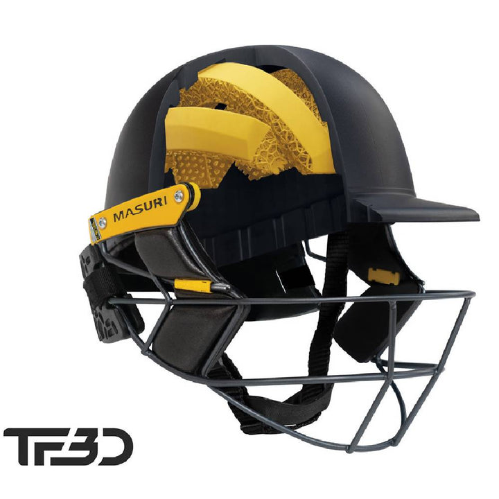 MASURI TRUE FIT 3D T LINE STEEL JUNIOR HELMET WITH STEMGUARD