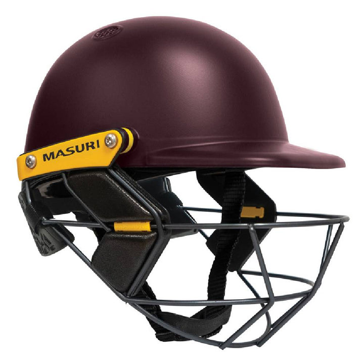 MASURI OS T LINE PLUS STEEL JUNIOR HELMET WITH STEMGUARD
