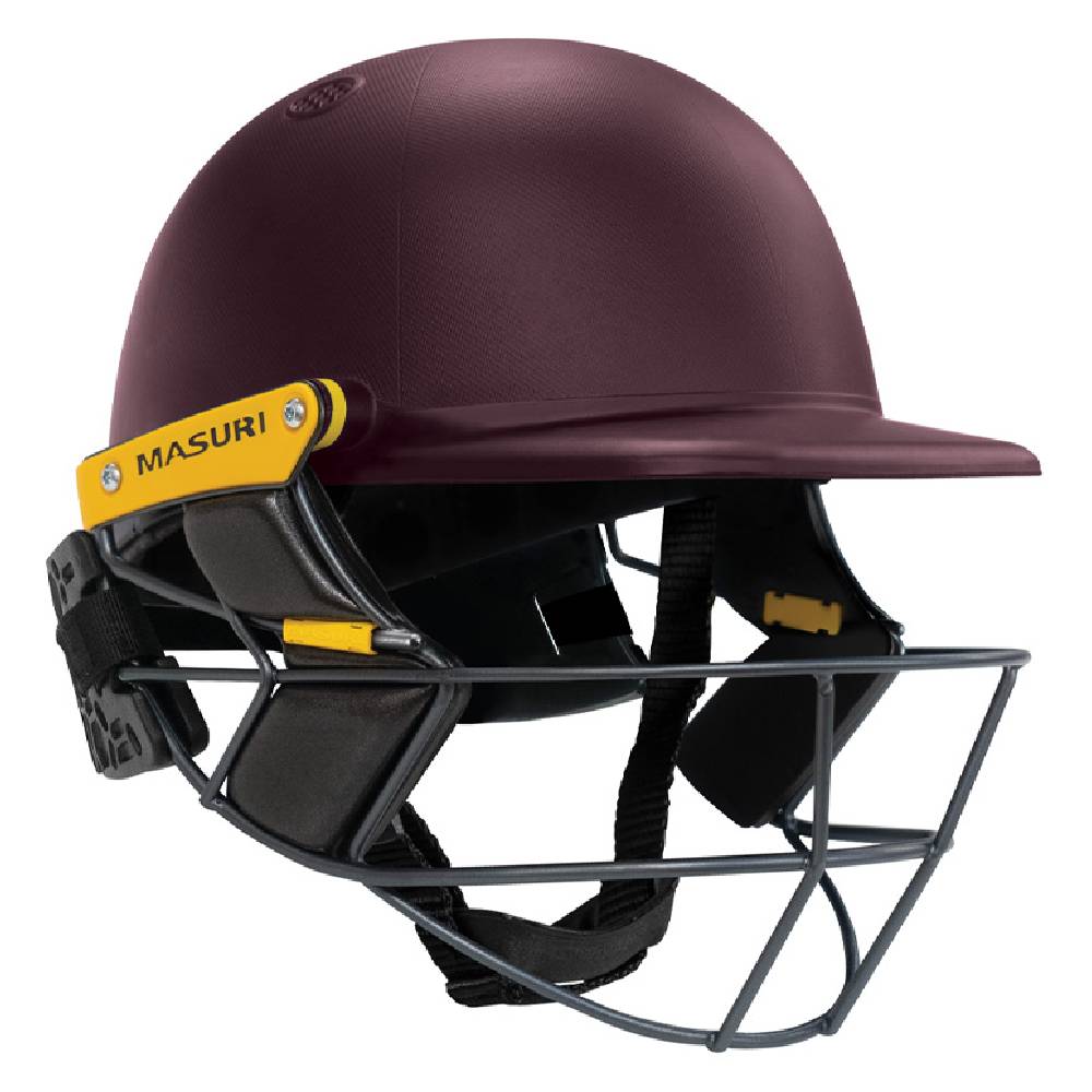 MASURI OS T LINE PLUS STEEL JUNIOR HELMET WITH STEMGUARD