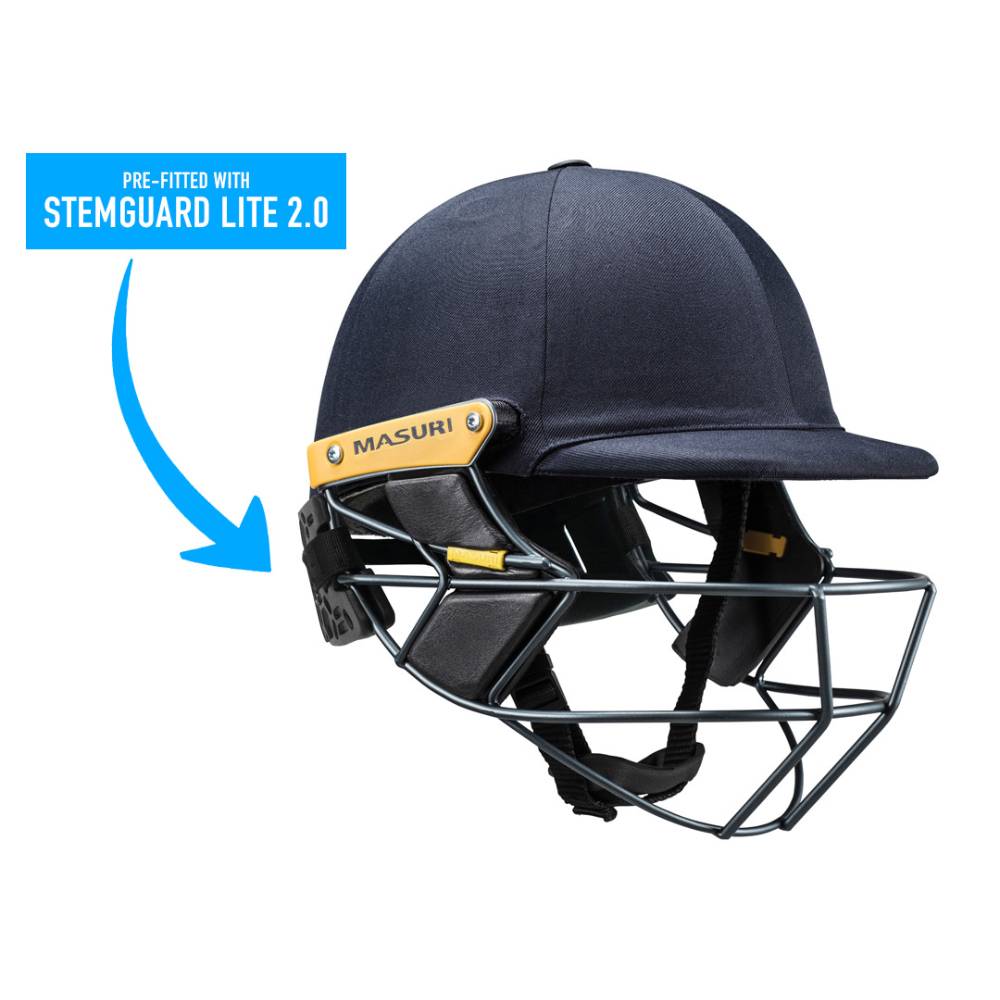 MASURI OS T LINE (TEST) STEEL SENIOR HELMET WITH STEMGUARD