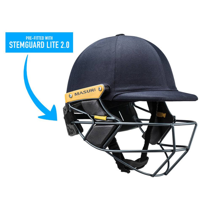 MASURI OS T LINE (TEST) STEEL SENIOR HELMET WITH STEMGUARD