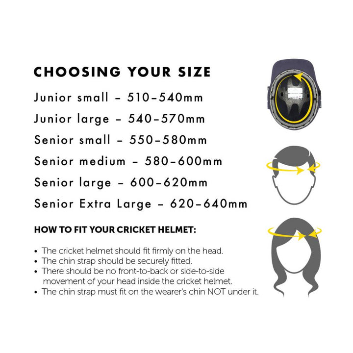 MASURI OS T LINE (TEST) STEEL SENIOR HELMET WITH STEMGUARD
