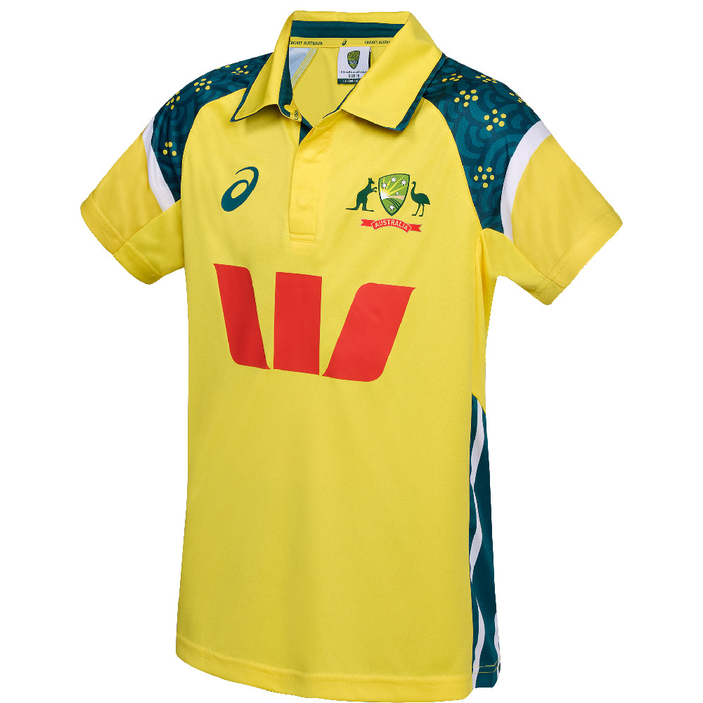 ASICS CA 25/26 REPLICA ODI SHIRT JUNIOR