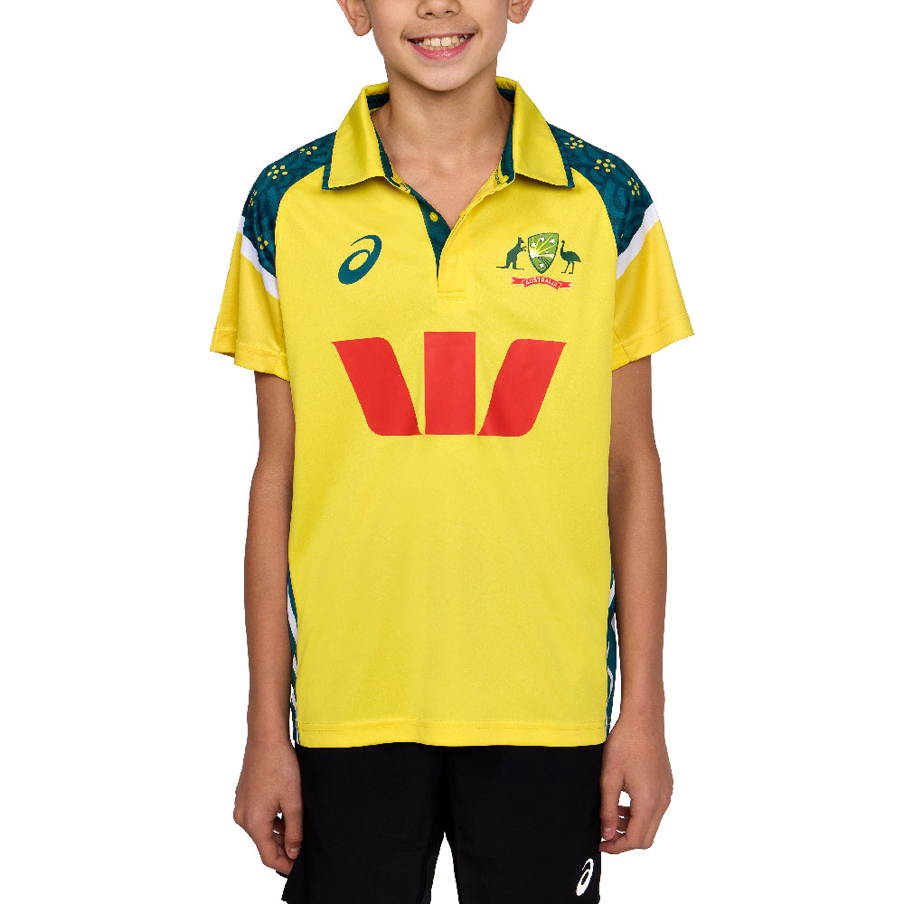 ASICS CA 25/26 REPLICA ODI SHIRT JUNIOR