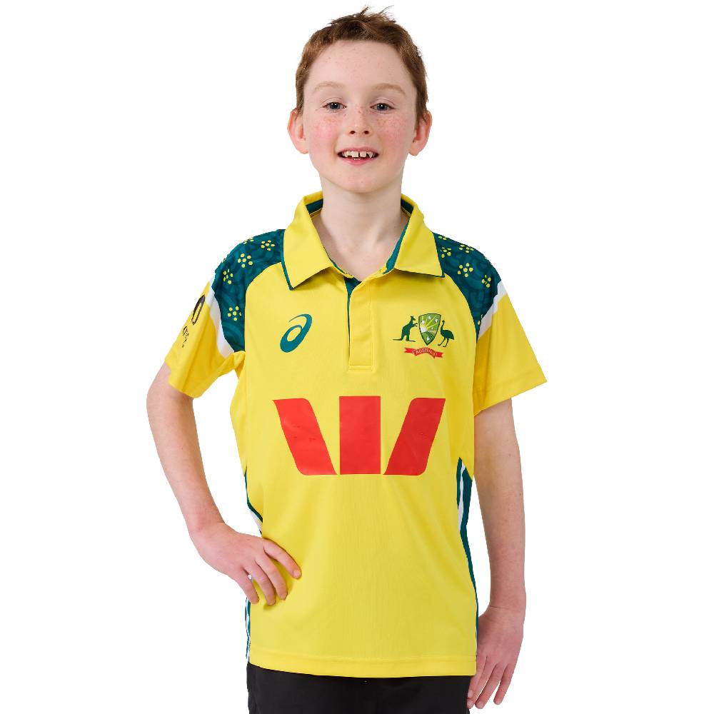 ASICS CA 26/27 REPLICA ODI SHIRT JUNIOR