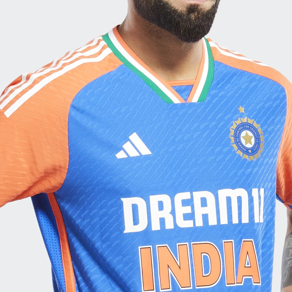 adidas INDIA CRICKET DARK BLUE T20 JERSEY