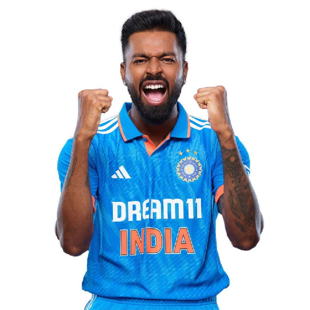 adidas INDIA CRICKET BRIGHT BLUE ODI JERSEY