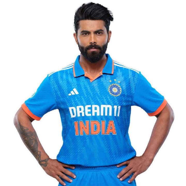 adidas INDIA CRICKET BRIGHT BLUE ODI JERSEY