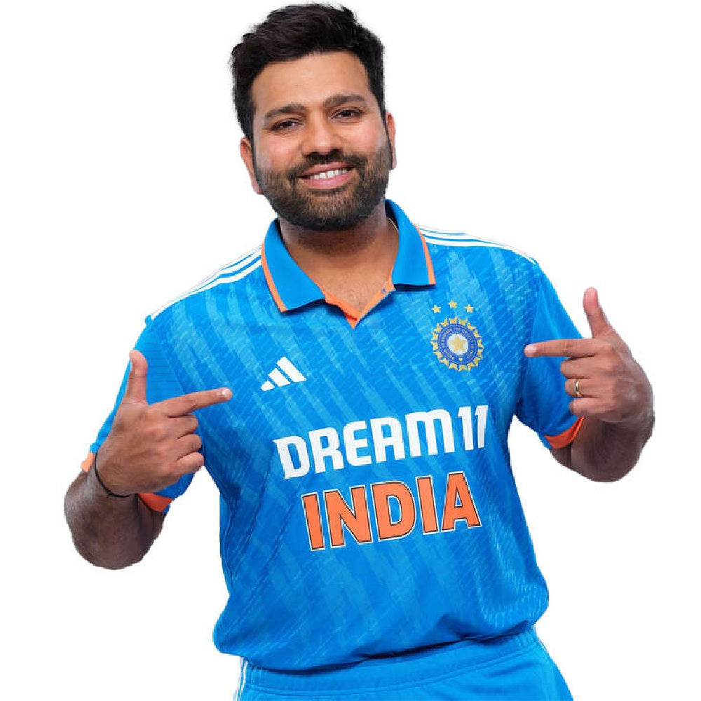 adidas INDIA CRICKET BRIGHT BLUE ODI JERSEY